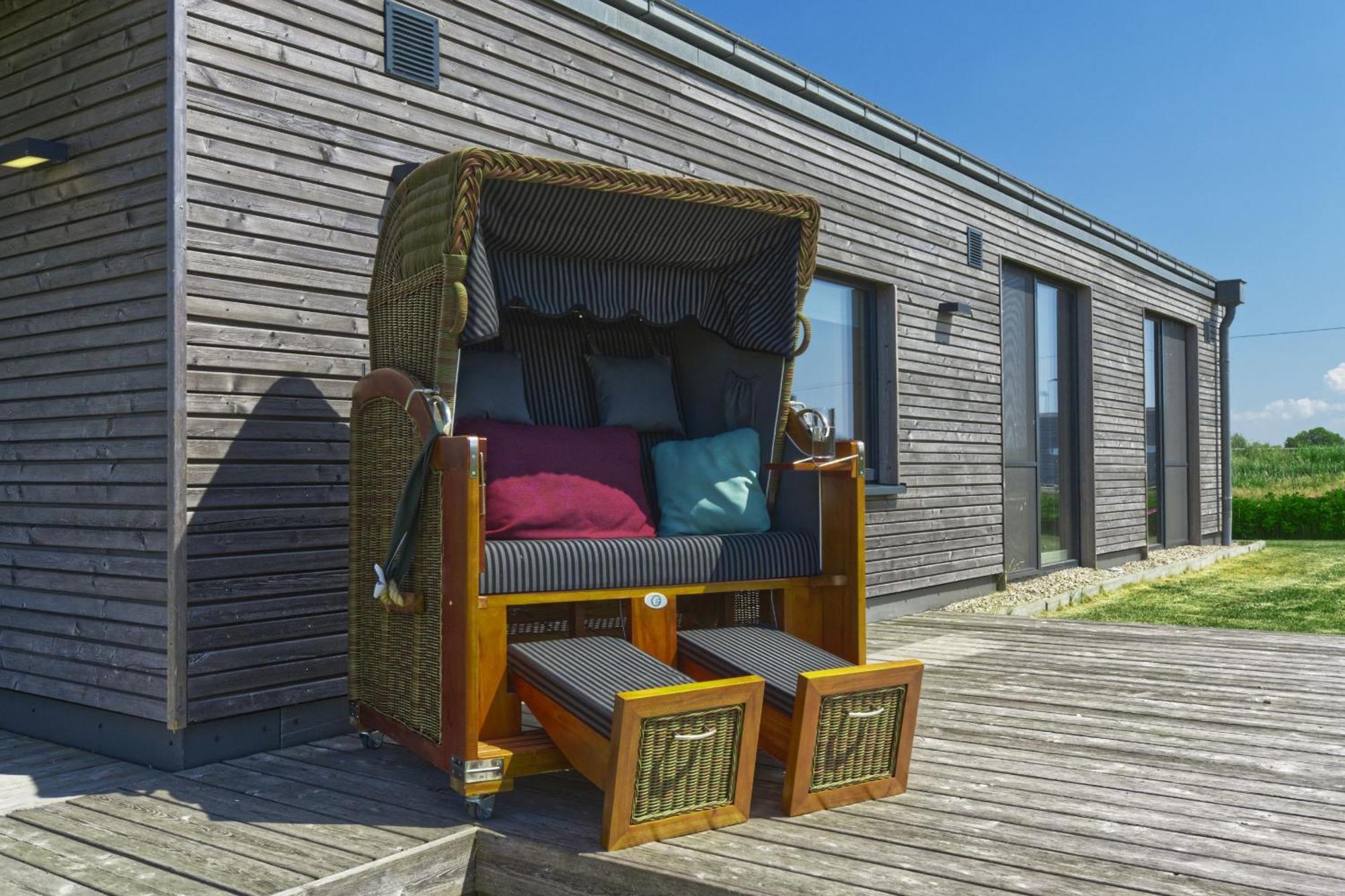 Gud Jard Lodge Nr 09 - Design-Ferienhaus Mit Exklusiver Ausstattung Pellworm Zewnętrze zdjęcie